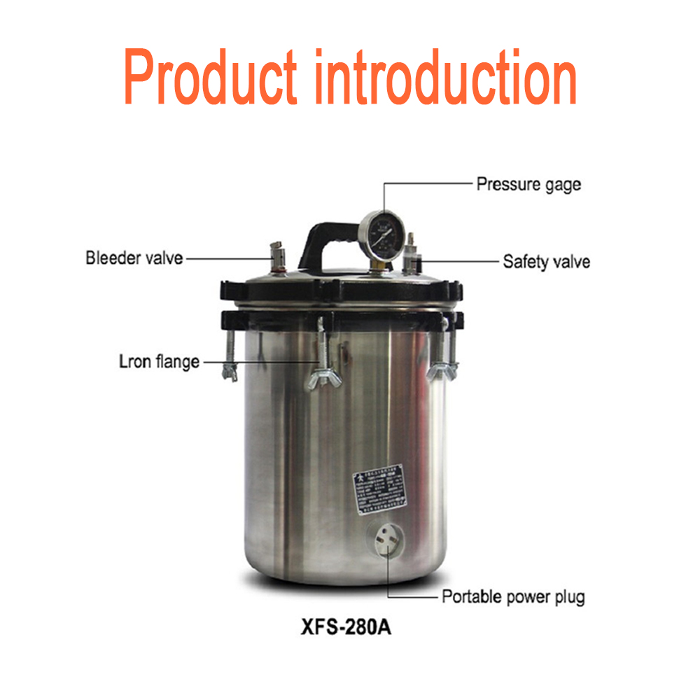 XFS260 8L Portable small Autoclave XFS260